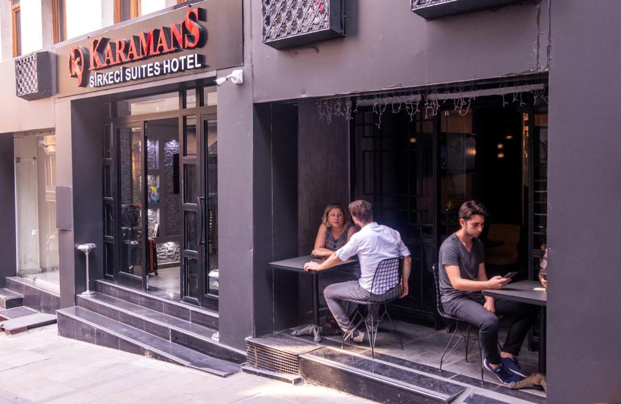 Karamans Sirkeci Suites Hotel Стамбул Екстер'єр фото
