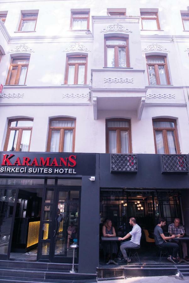 Karamans Sirkeci Suites Hotel Стамбул Екстер'єр фото