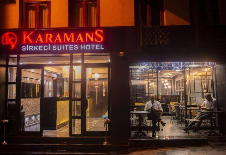 Karamans Sirkeci Suites Hotel Стамбул Екстер'єр фото