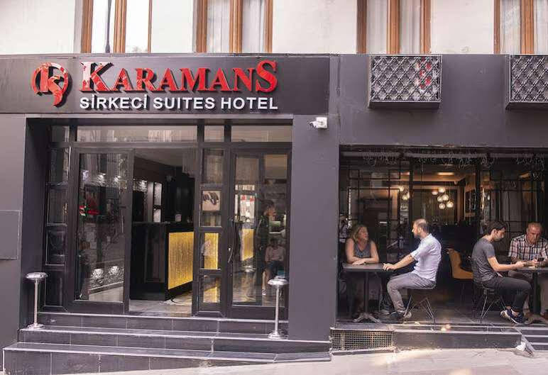 Karamans Sirkeci Suites Hotel Стамбул Екстер'єр фото